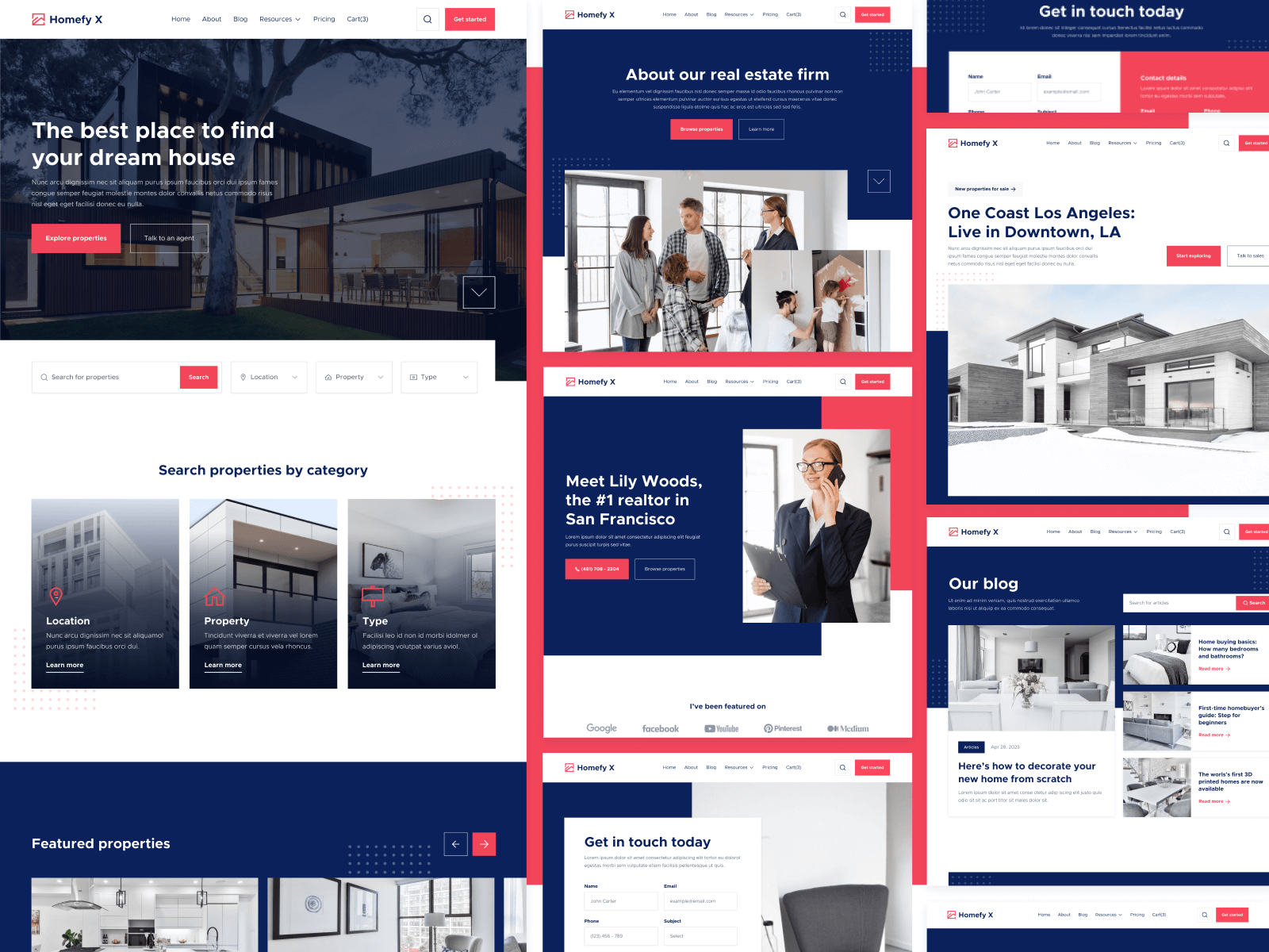 Real Estate Directory Webflow Template