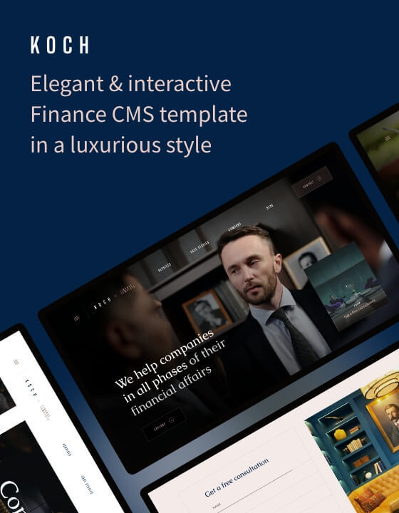 Koch by Metrik - Uncategorized design asset by webflow