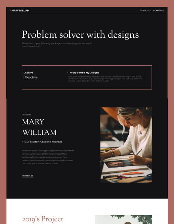 Mary  William by Designflow.agency