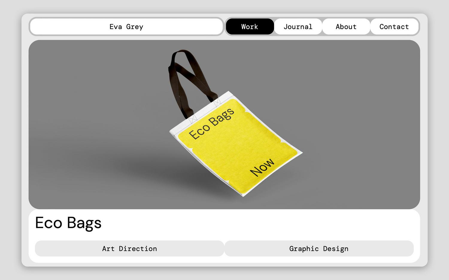 Eva Grey - Portfolio HTML5 Responsive Website Template