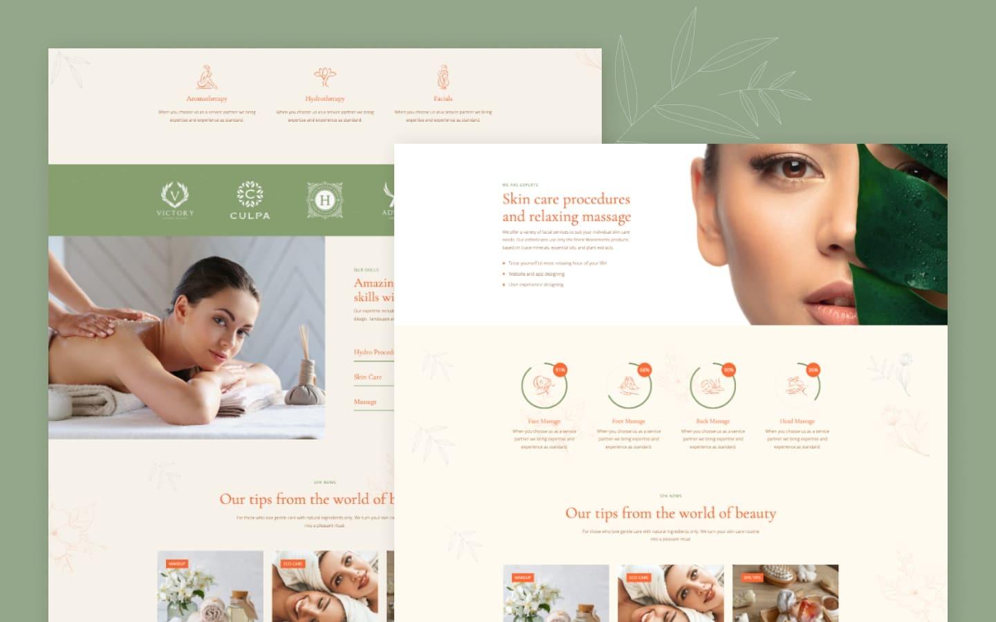 Bliss - Spa HTML5 Responsive Website Template