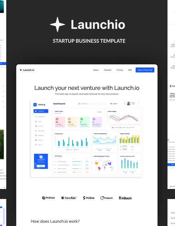 Launchio Startup Html5 Responsive Website Template Launchio Startup Html5 Responsive Website Template