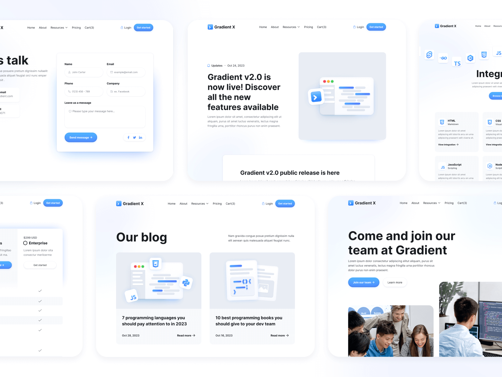 Tech SaaS Webflow Template