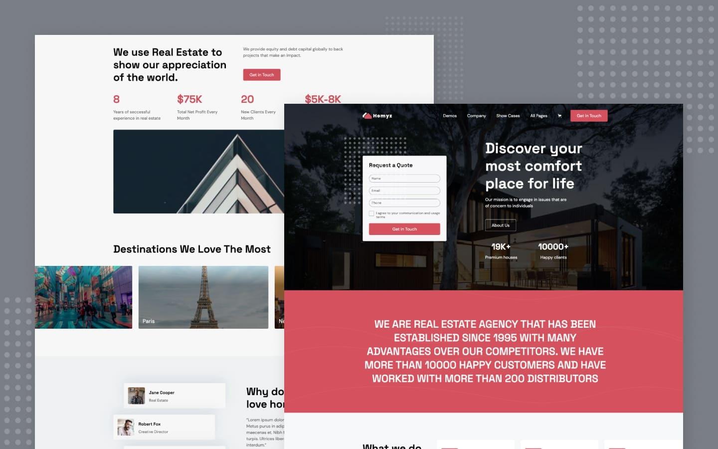Homyz - Real Estate HTML5 Responsive Website Template