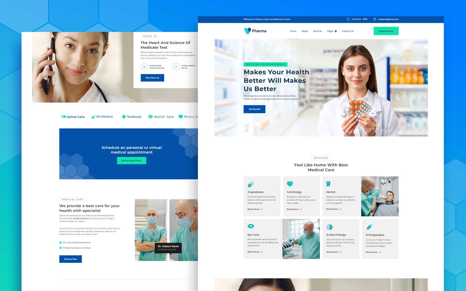 Pharma - Doctor HTML5 Responsive Website Template
