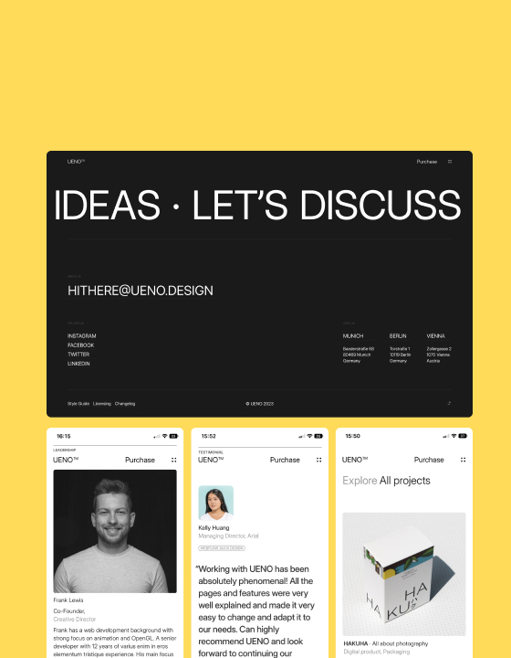 BERGEN by Fouroom - Portfolio design asset by webflow
