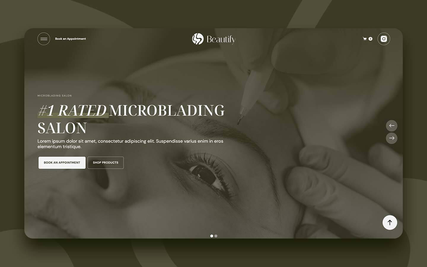 Beautify - Salon HTML5 Responsive Website Template