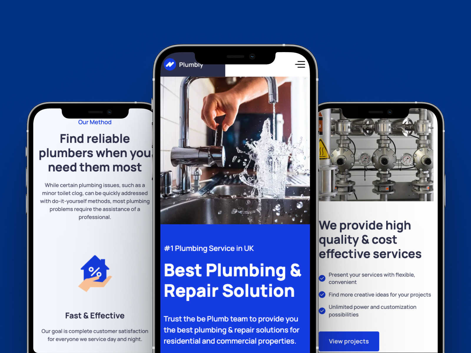 Plumbly - Small Business HTML5 Responsive Website Template