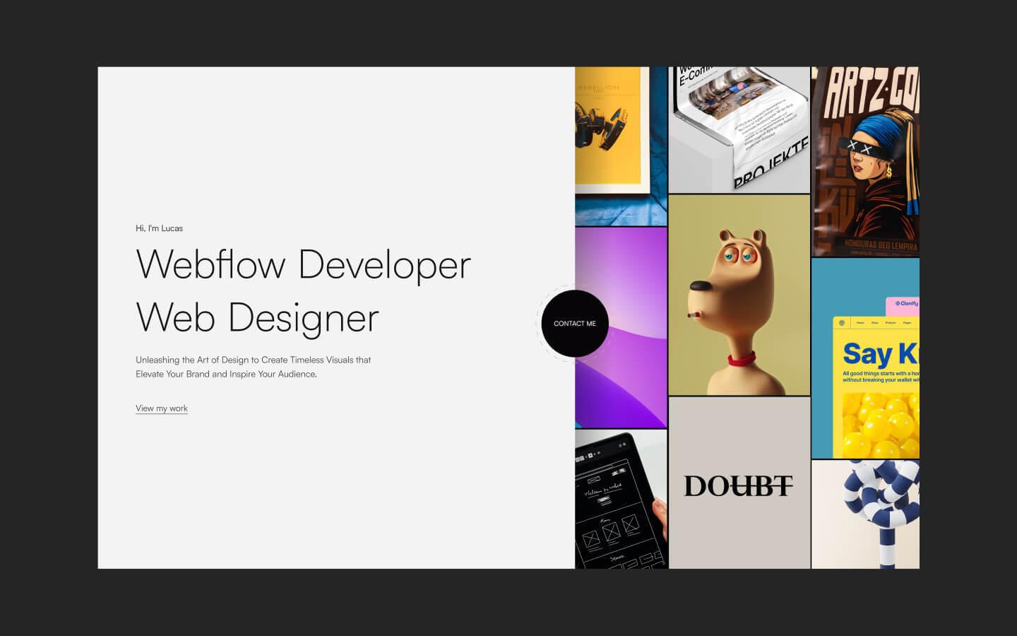 Outliers - Portfolio HTML5 Responsive Website Template