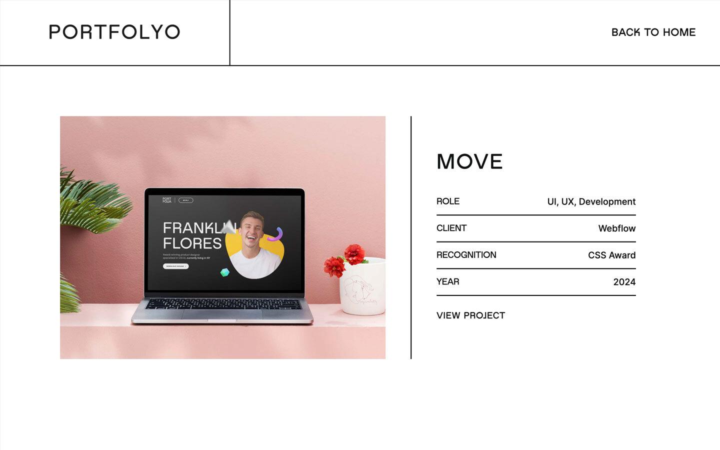 Portfolyo Portfolio HTML5 Responsive site Template