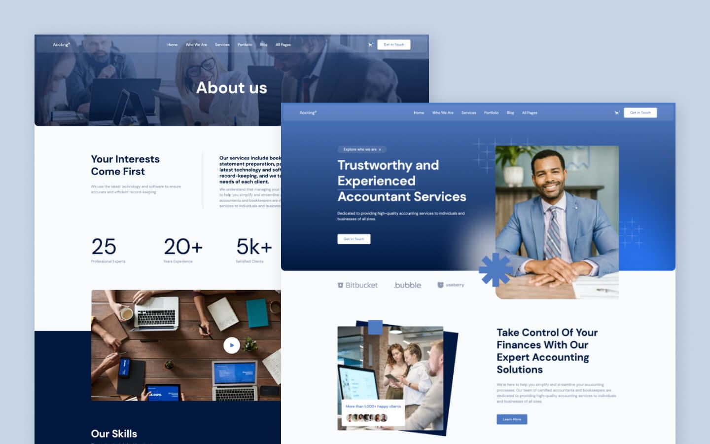 Accting - Accounting HTML5 Responsive Website Template