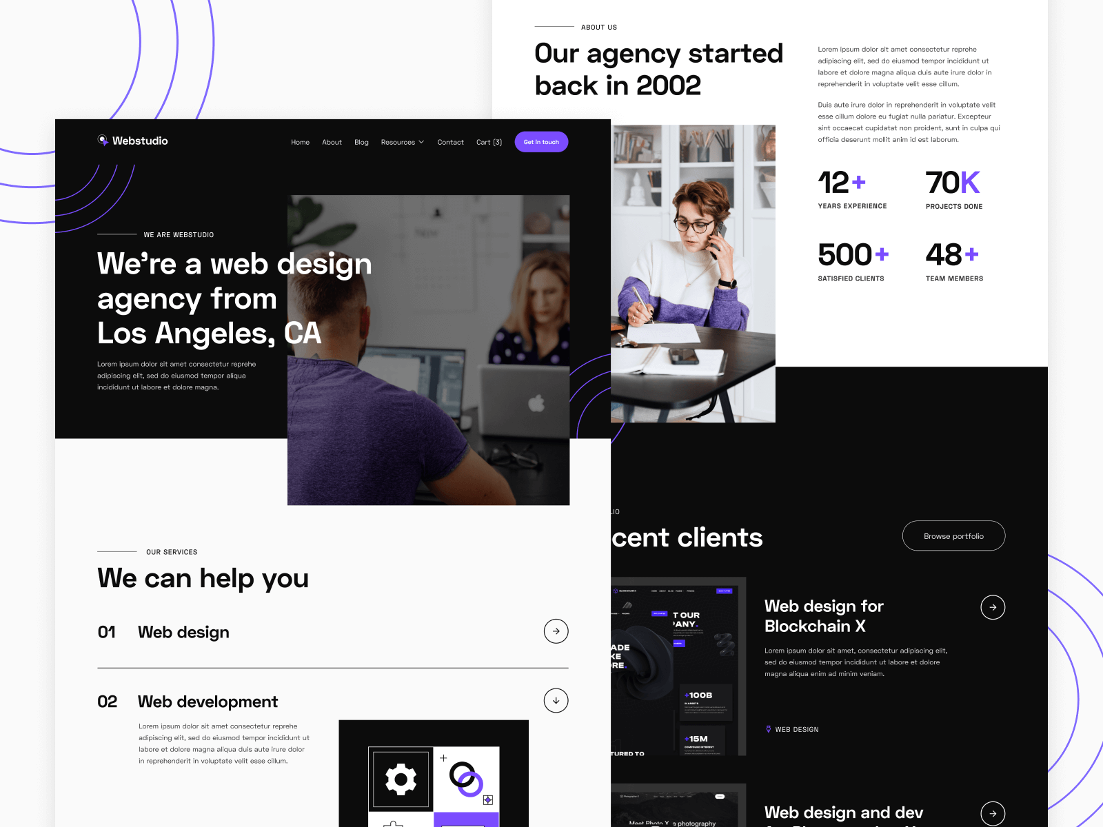 Webstudio X - Agency HTML5 Responsive Website Template