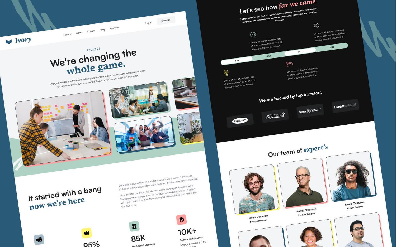 Ivory Software HTML5 Responsive Website Template