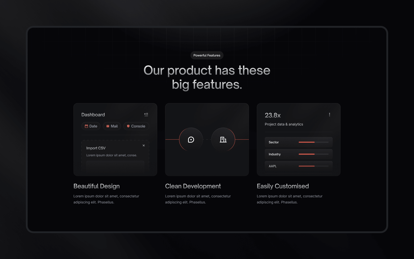 Onyx - SaaS HTML5 Responsive Website Template