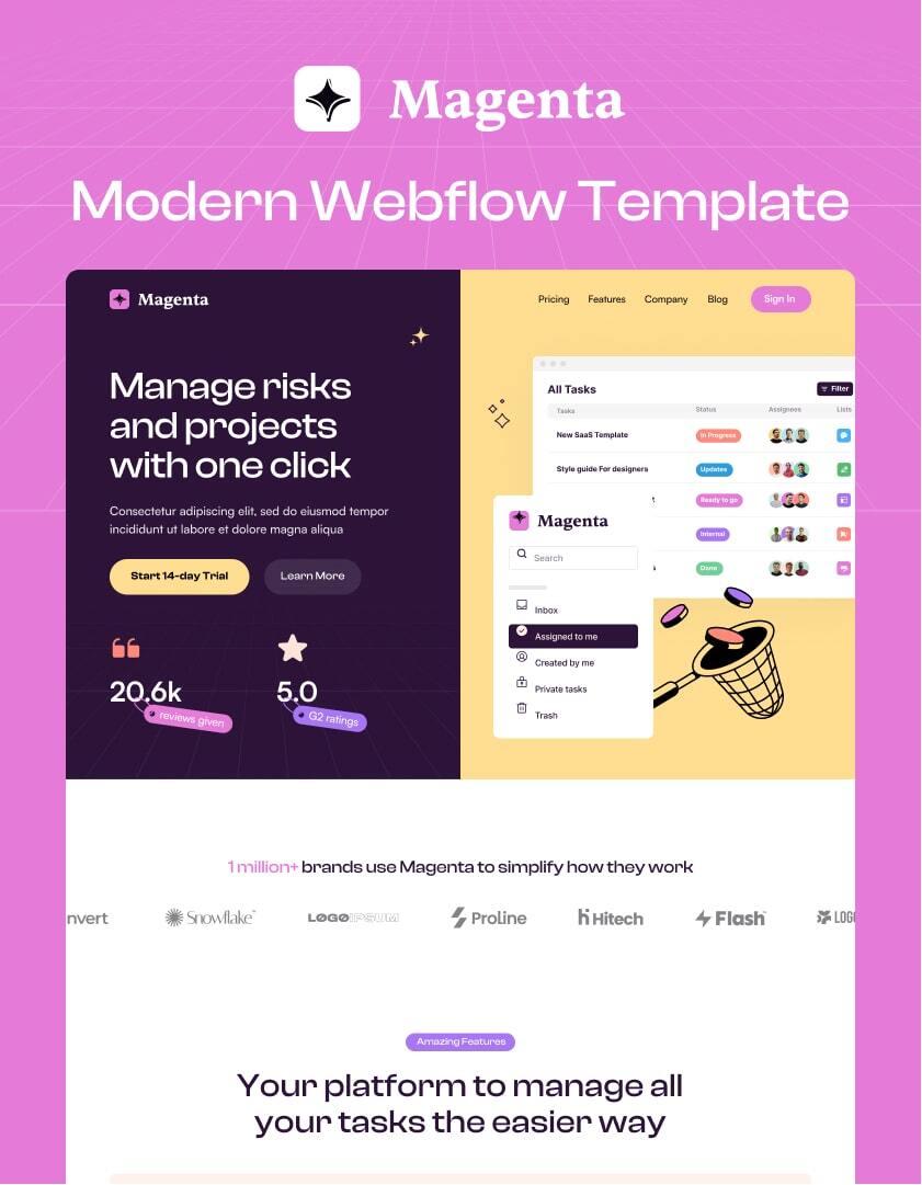 Magenta by Conversion Flow