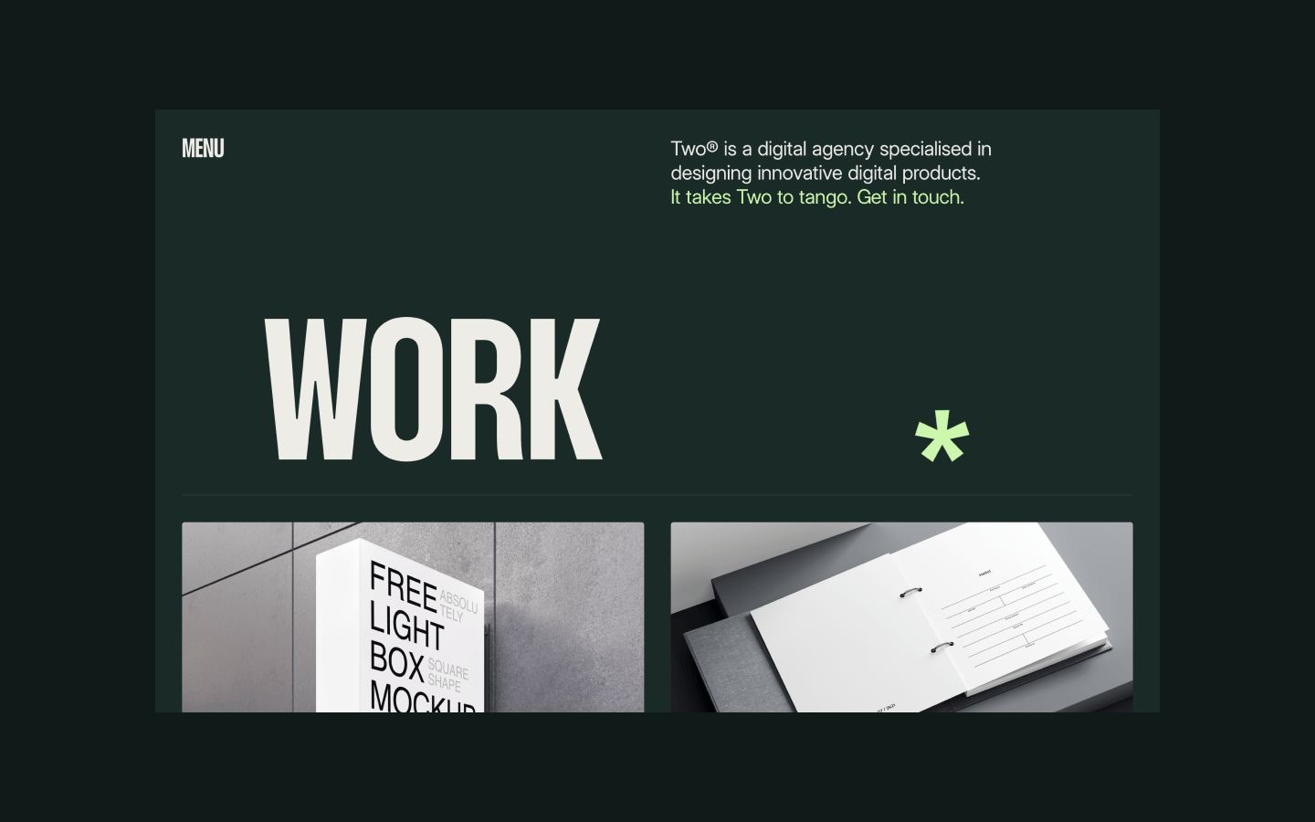 Two - Agency HTML5 Responsive Website Template