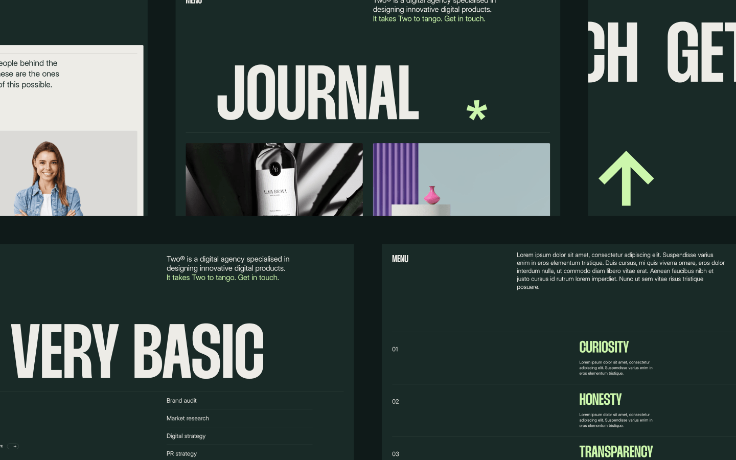 Two - Agency HTML5 Responsive Website Template