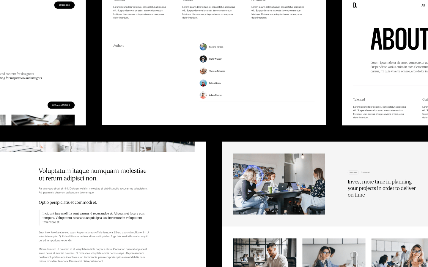 Desk - Design HTML5 Responsive Website Template