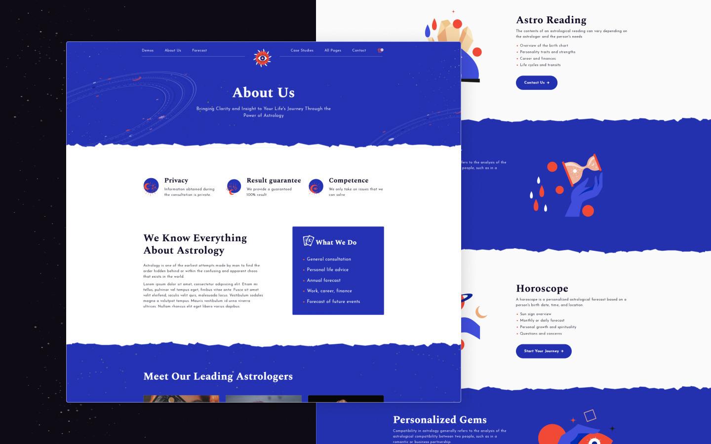 Horoscope 128 - Other HTML5 Responsive Website Template