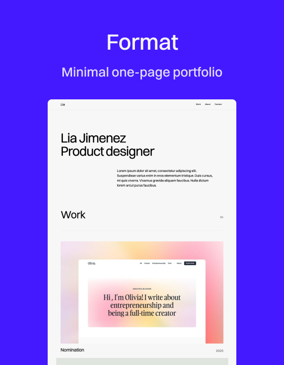 Format - Portfolio HTML5 Responsive Website Template