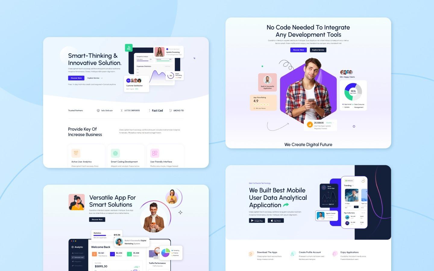 Viva - SaaS HTML5 Responsive Website Template