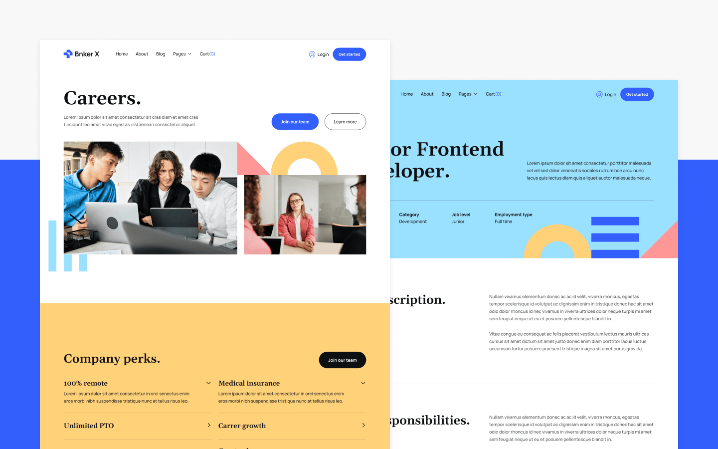 Bnker X Bank HTML5 Responsive site Template