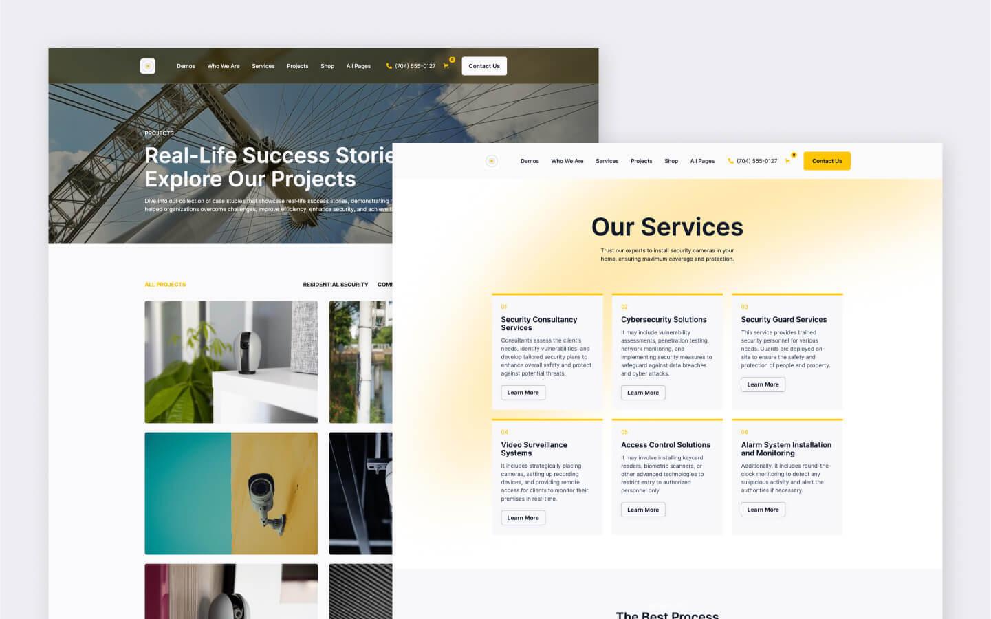 Security - Business HTML5 Responsive Website Template