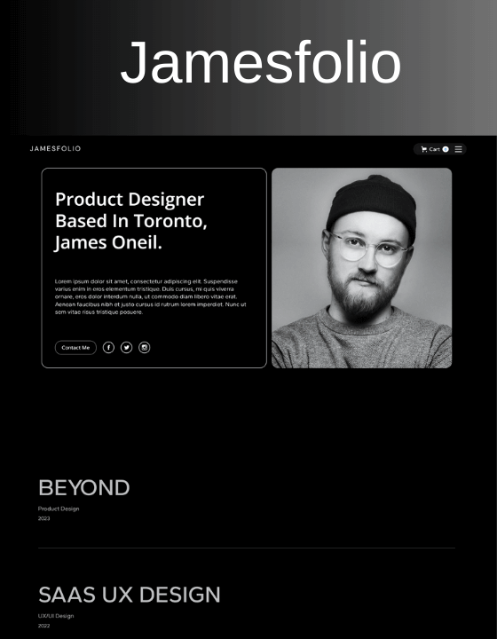 Jamesfolio by Olajide Fakorede