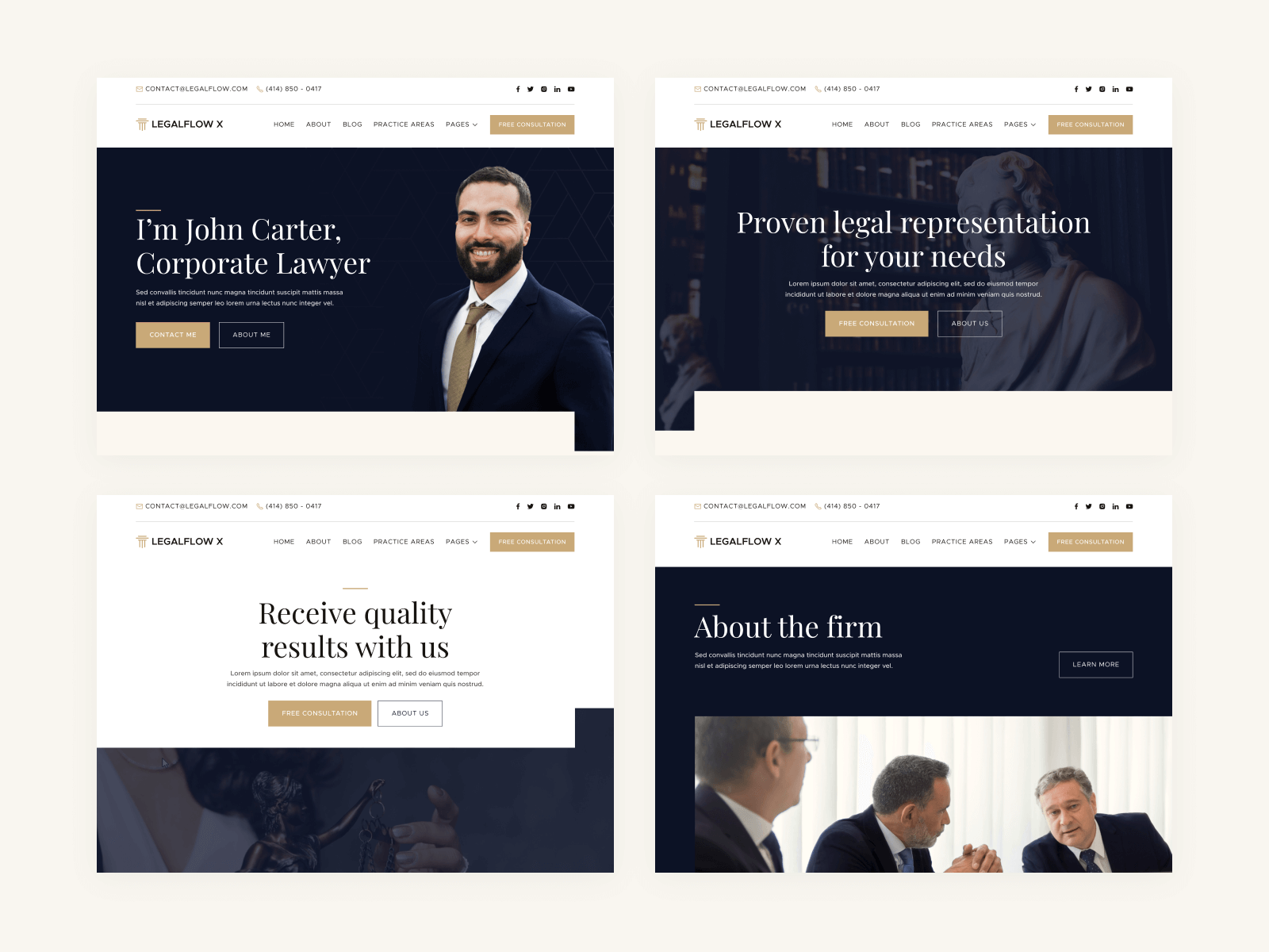 Law Firm Webflow Template