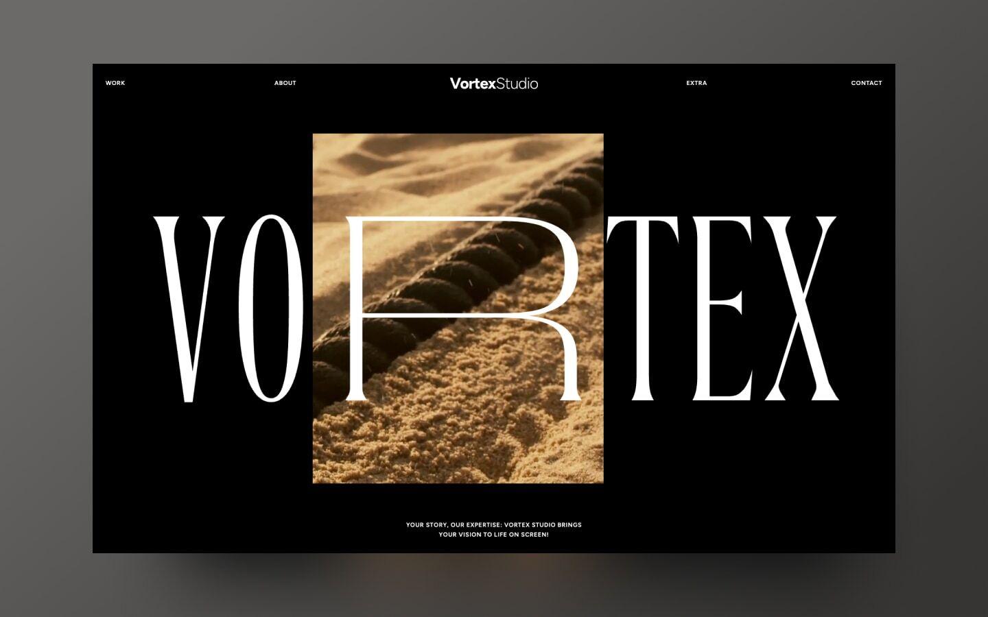 Vortex Studio Video HTML5 Responsive site Template