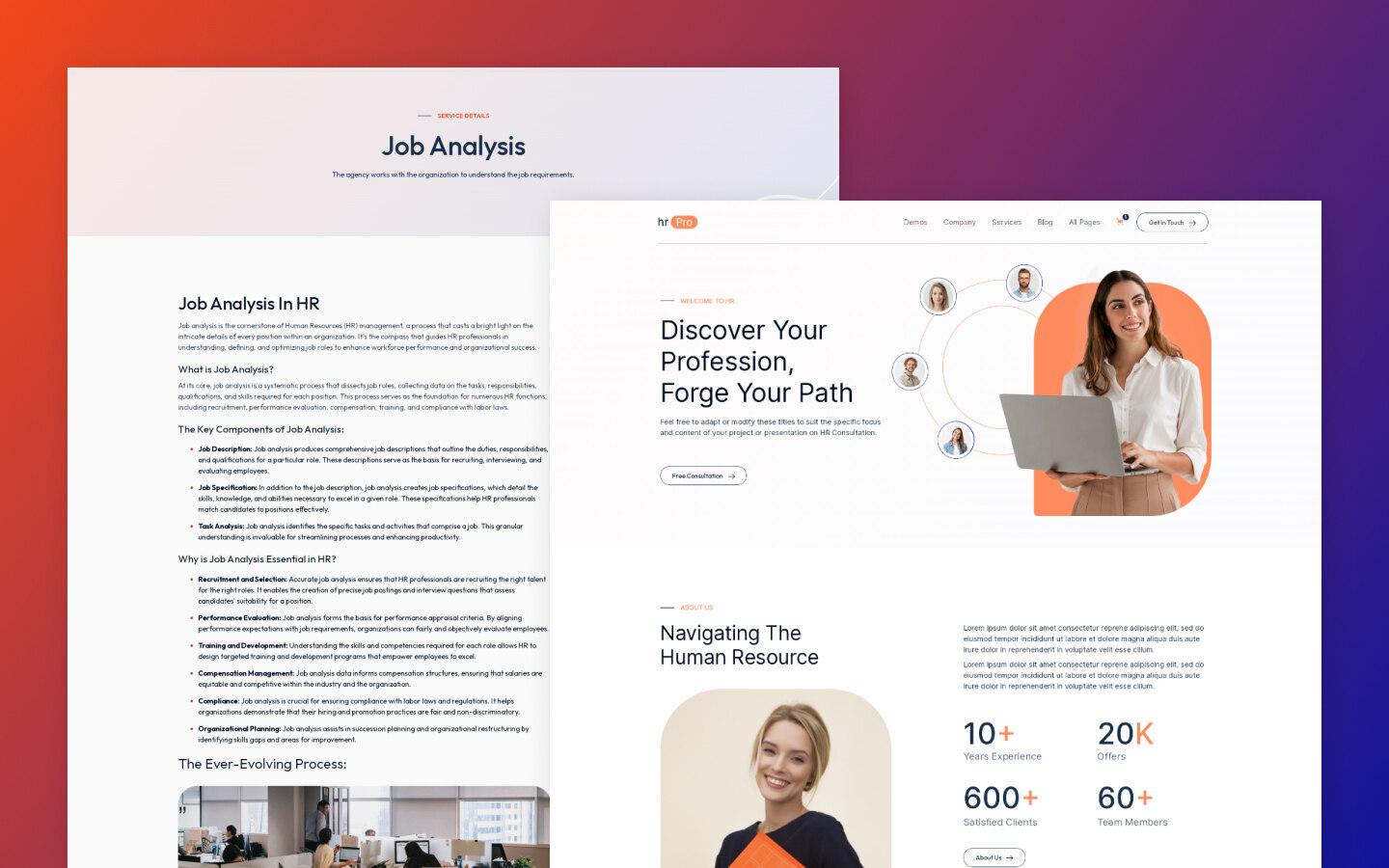 HrPro - Recruitment HTML5 Responsive Website Template