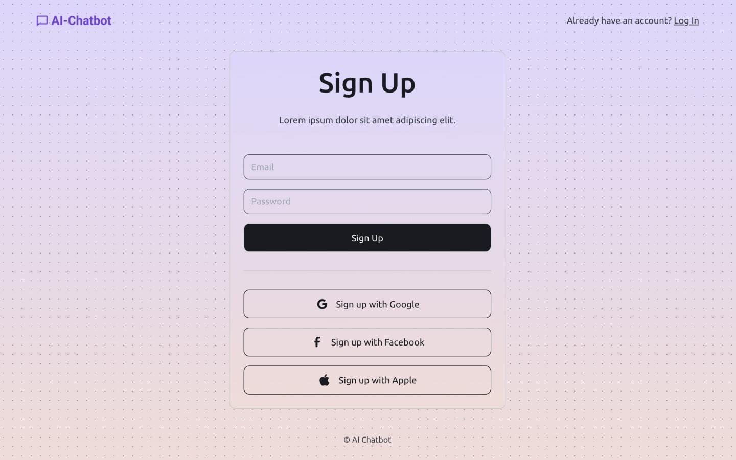 Ai-Chatbot - SaaS HTML5 Responsive Website Template