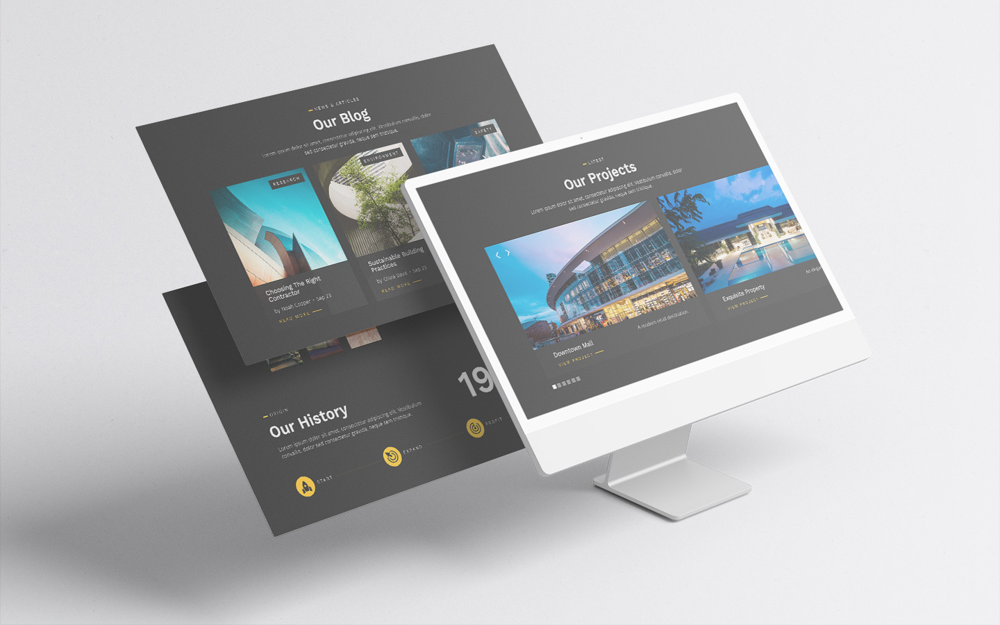 Builders - Construction HTML5 Responsive Website Template
