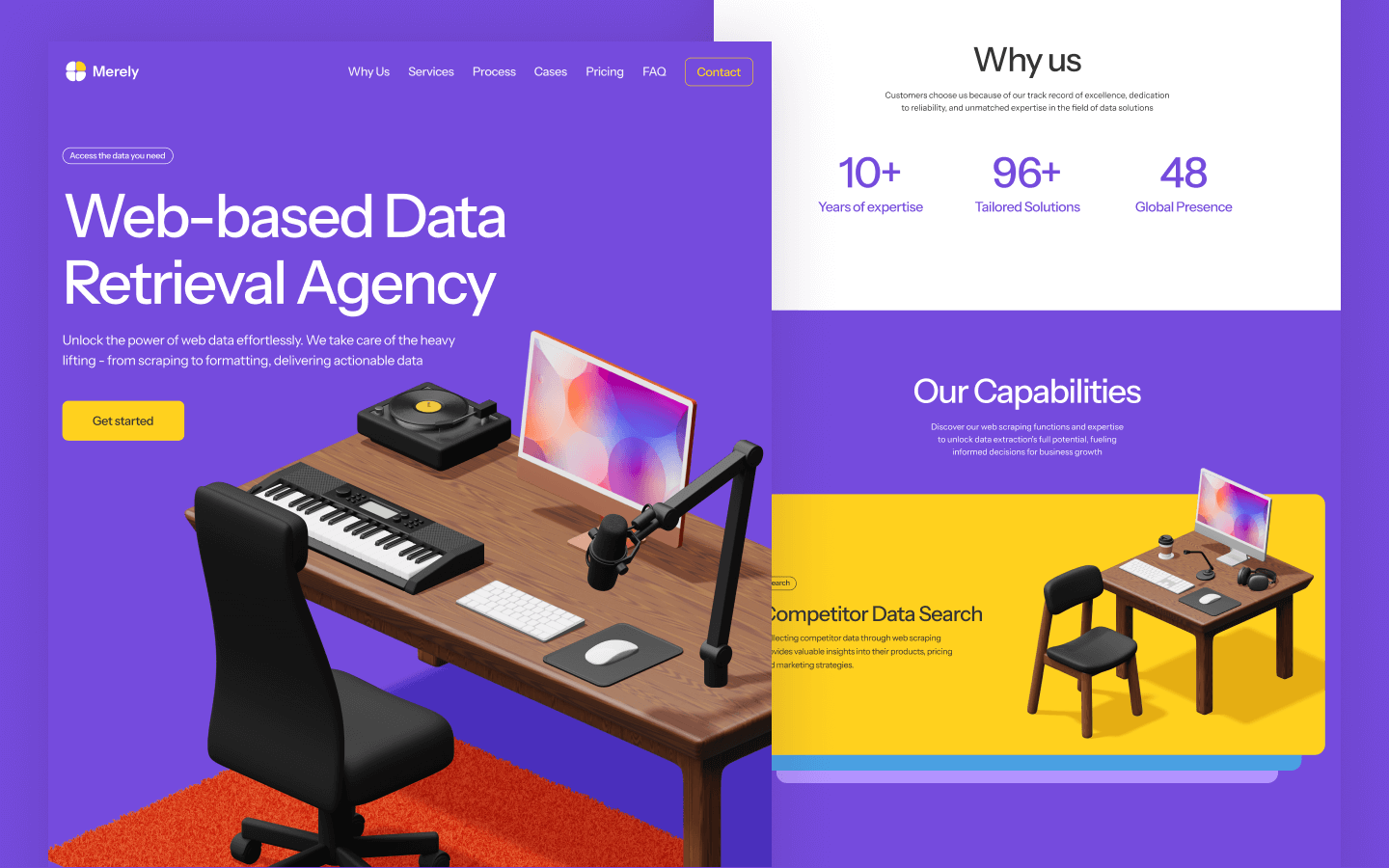 Merely - Agency HTML5 Responsive Website Template
