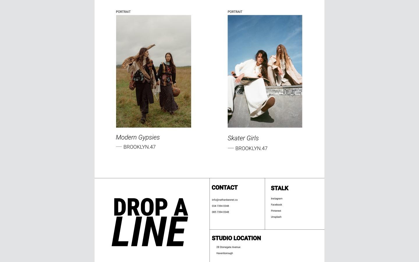 Click - Photography HTML5 Responsive Website Template