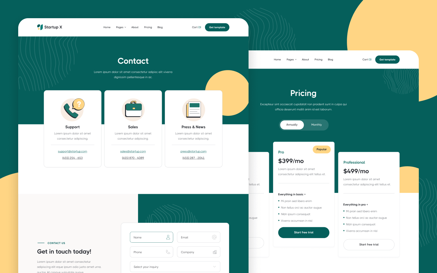 Startup X - Startup HTML5 Responsive Website Template