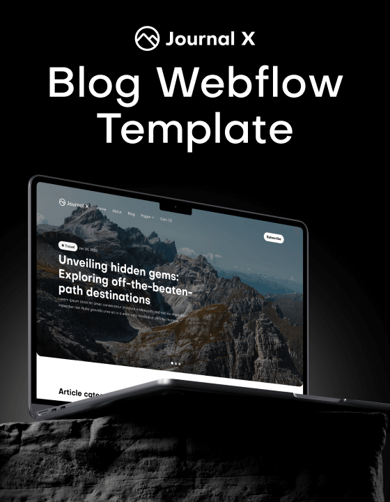 Journal X - Blog HTML5 Responsive Website Template