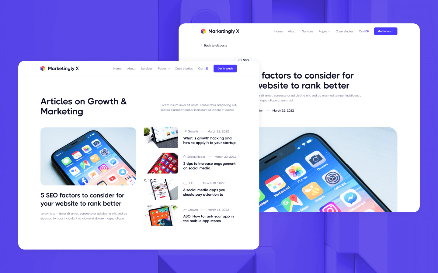Marketingly X - Marketing HTML5 Responsive Website Template
