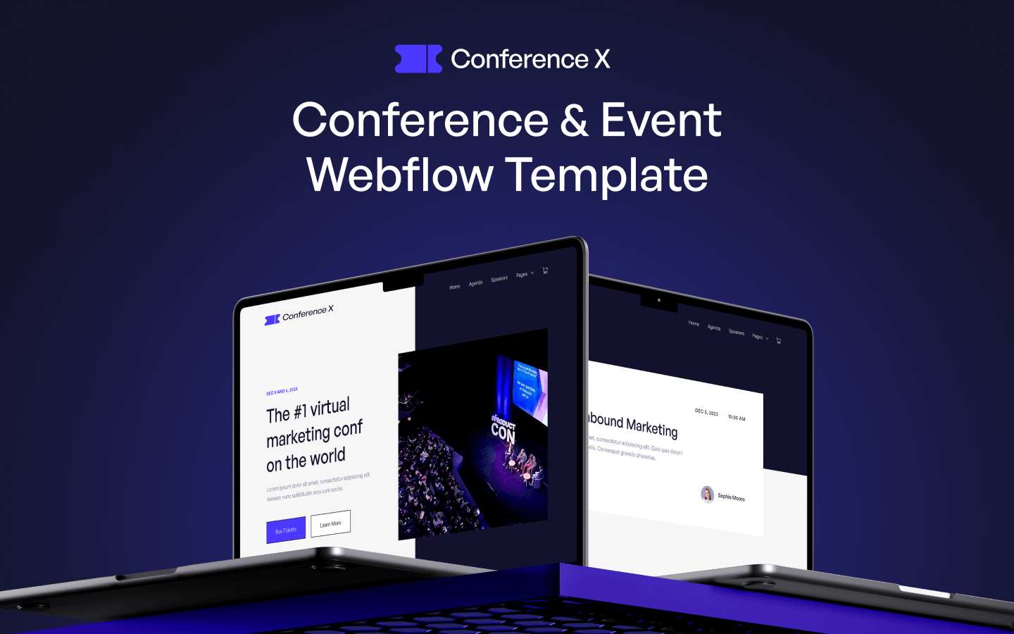 Conference X - Conference HTML5 Responsive Website Template