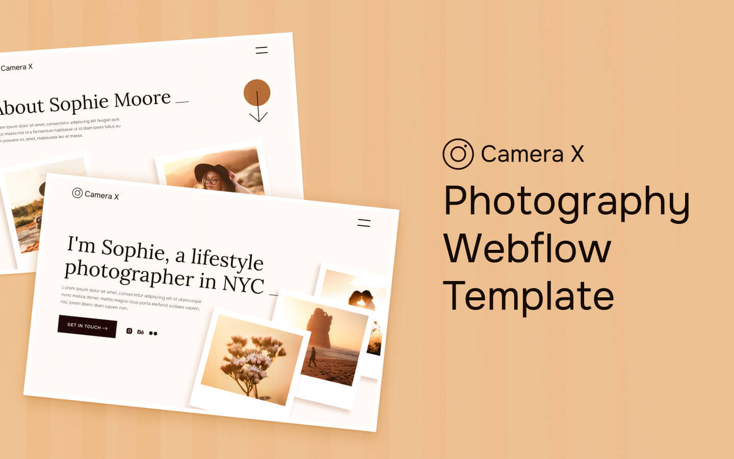 Camera X - Photography HTML5 Responsive Website Template