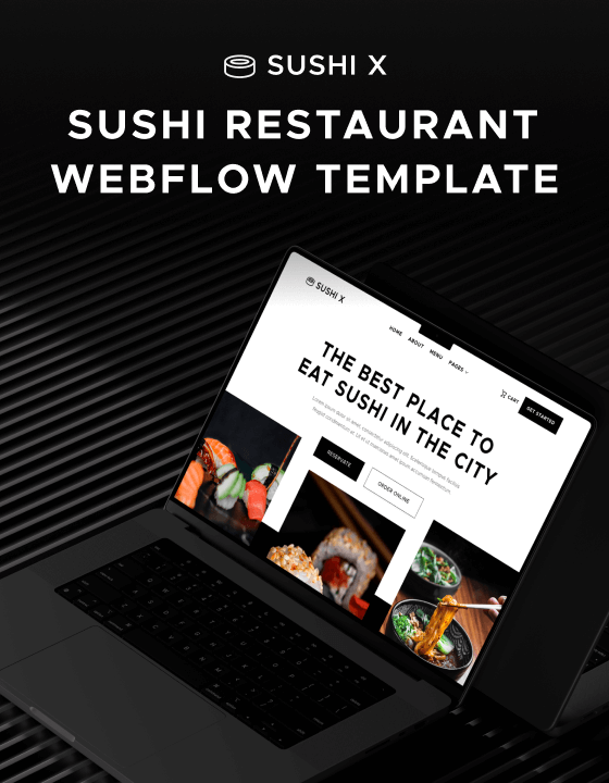 Sushi X - Restaurant HTML5 Responsive Website Template