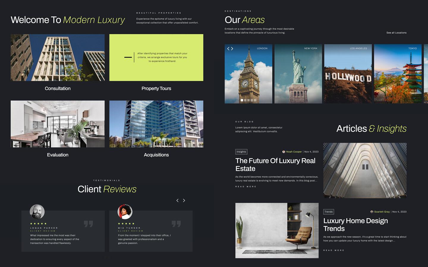 Modern Realty - Real Estate HTML5 Responsive Website Template