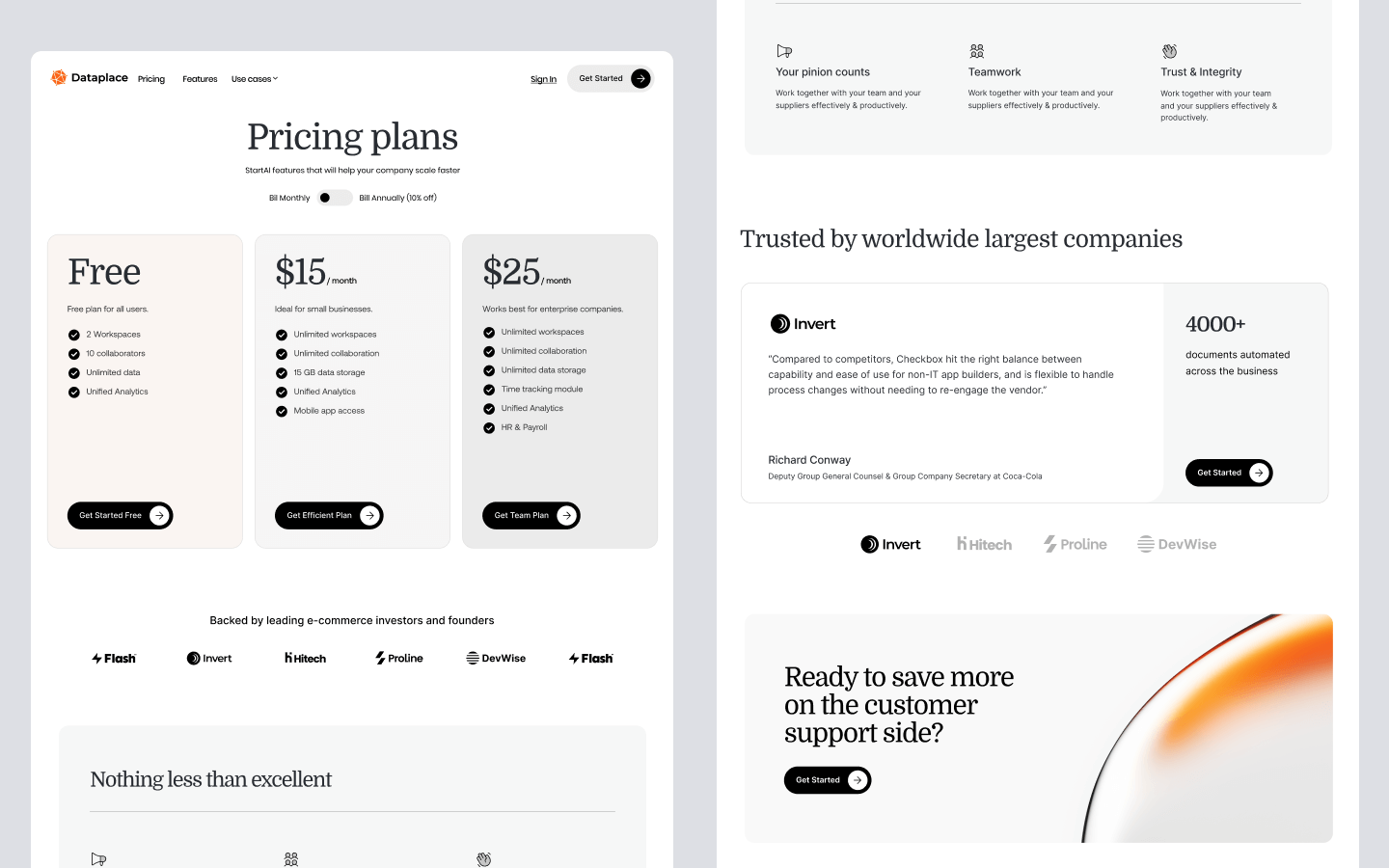 Dataplace - Marketing HTML5 Responsive Website Template