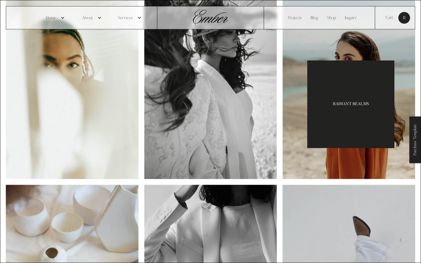 Ember Muse - Portfolio HTML5 Responsive Website Template