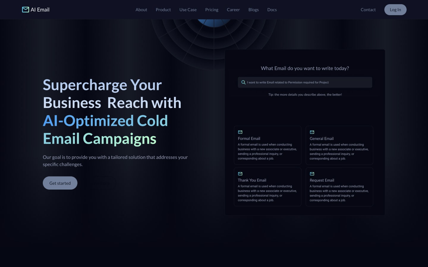 AI Email - SaaS HTML5 Responsive Website Template
