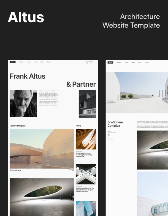 Altus - Architecture HTML5 Responsive Website Template
