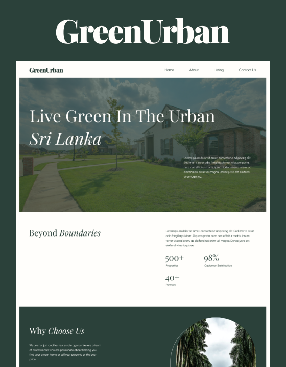 GreenUrban by Sithoopa Gunarathne