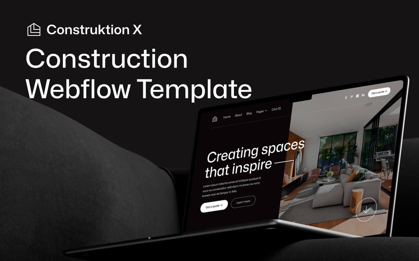 Construktion X - Construction HTML5 Responsive Website Template