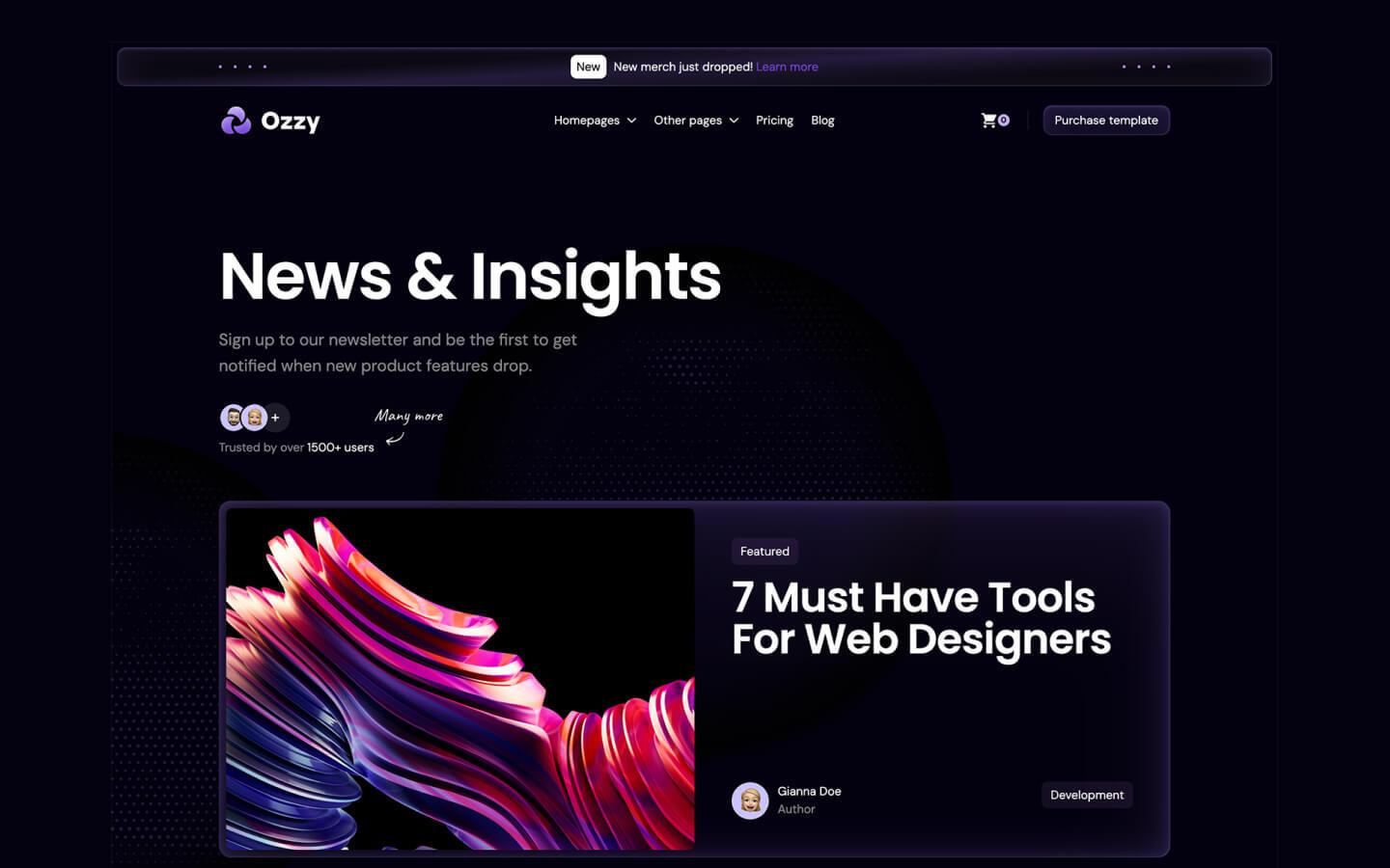 ozzy website