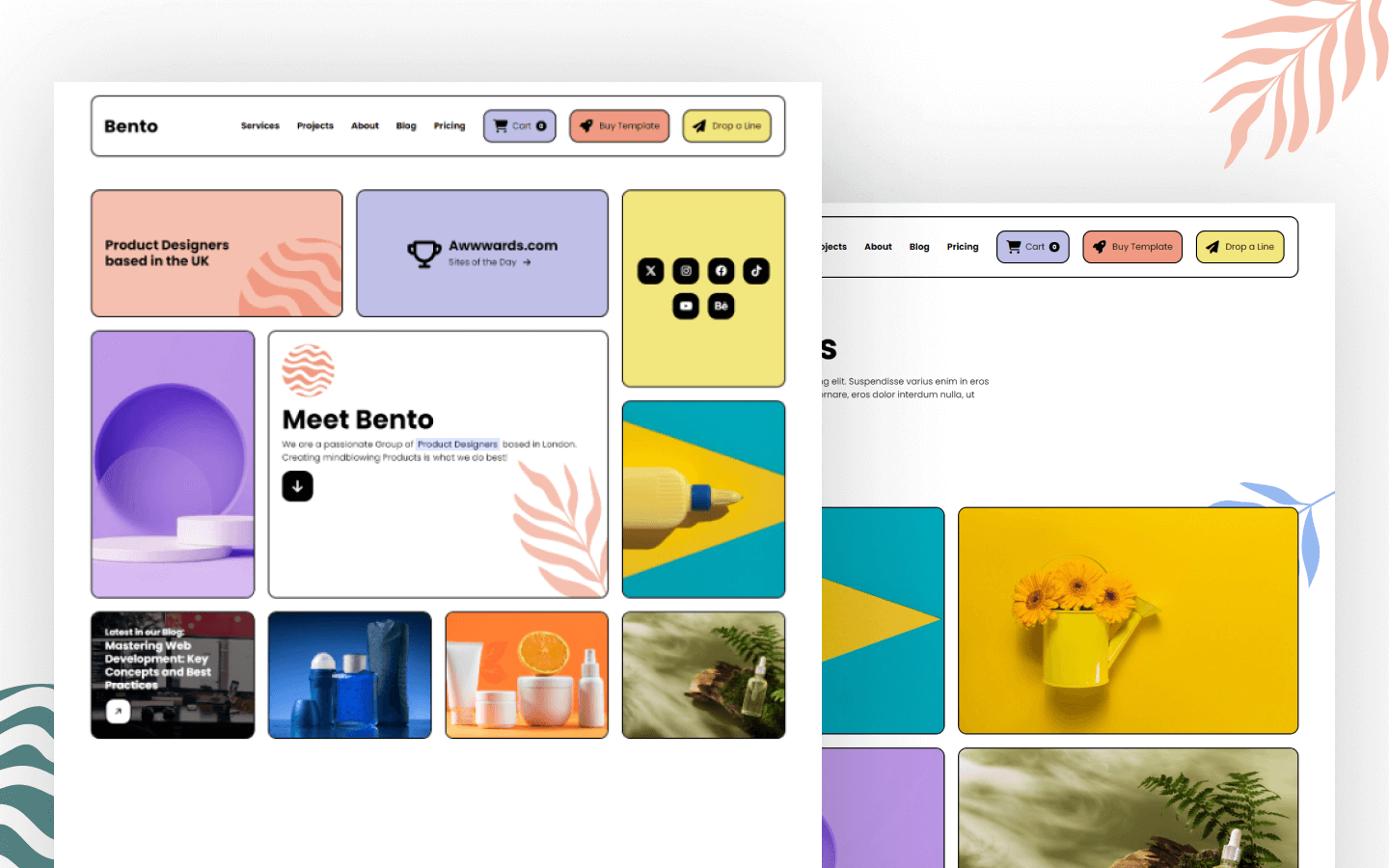Bento - Agency HTML5 Responsive Website Template